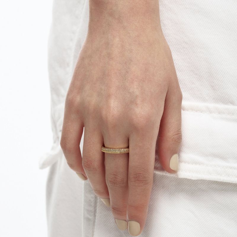 Simple Pave Ring