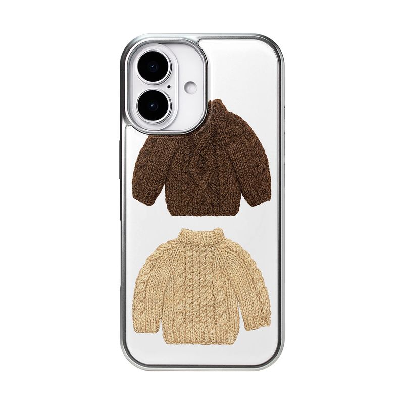 MINI SWEATER SET SILVER EPOXY CASE