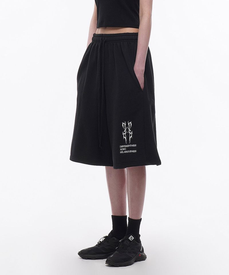 THUNDER LABEL PRINTING HALF PANTS