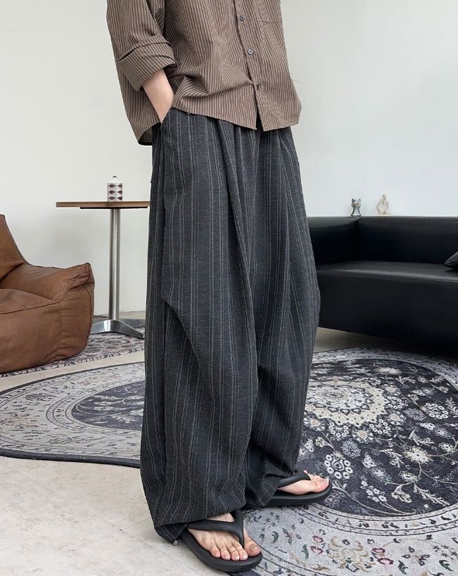 Bien Stripe Banding Slacks