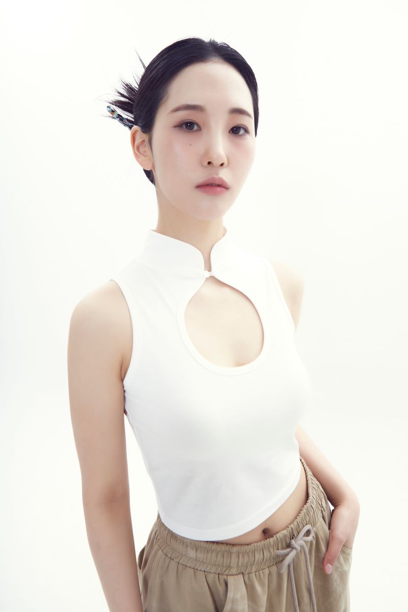 circlecut sleeveless bolero_wh