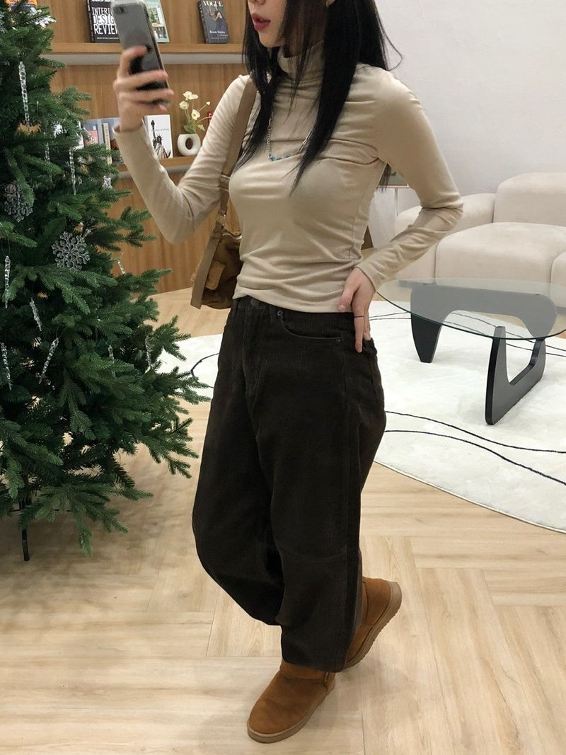 Calia wide corduroy pants