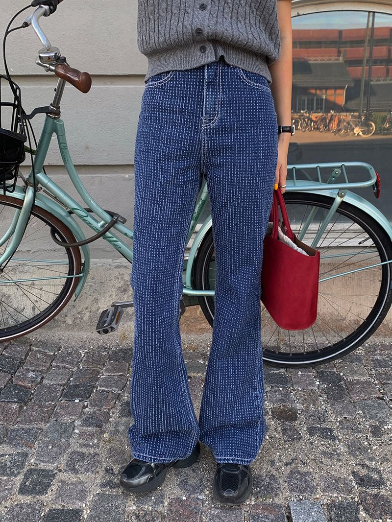 [MADE] Pharrell Punching Long Bootcut Denim