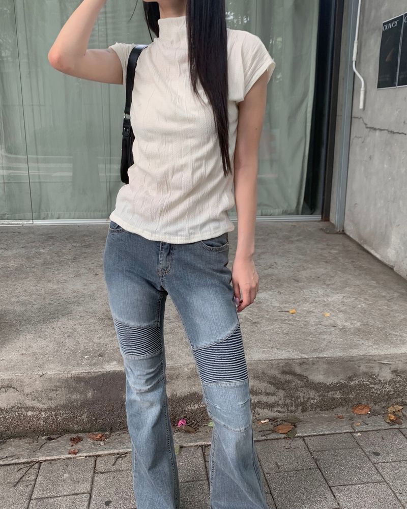 グラブブーツカットパンツ