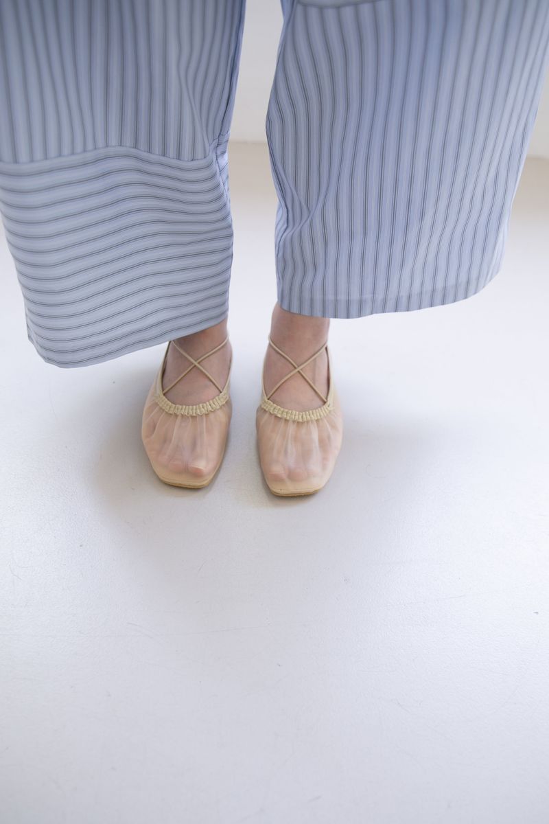 メッシュフラットシューズ(4colors)