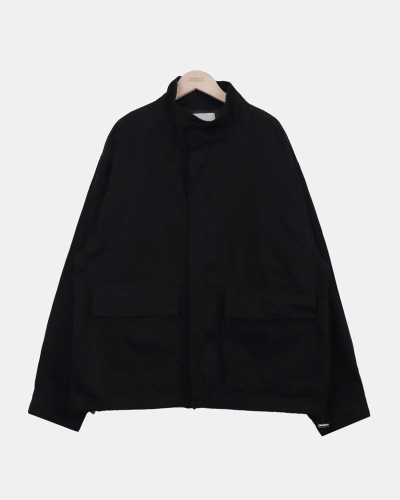 Ally High Neck Washed Field Jacket