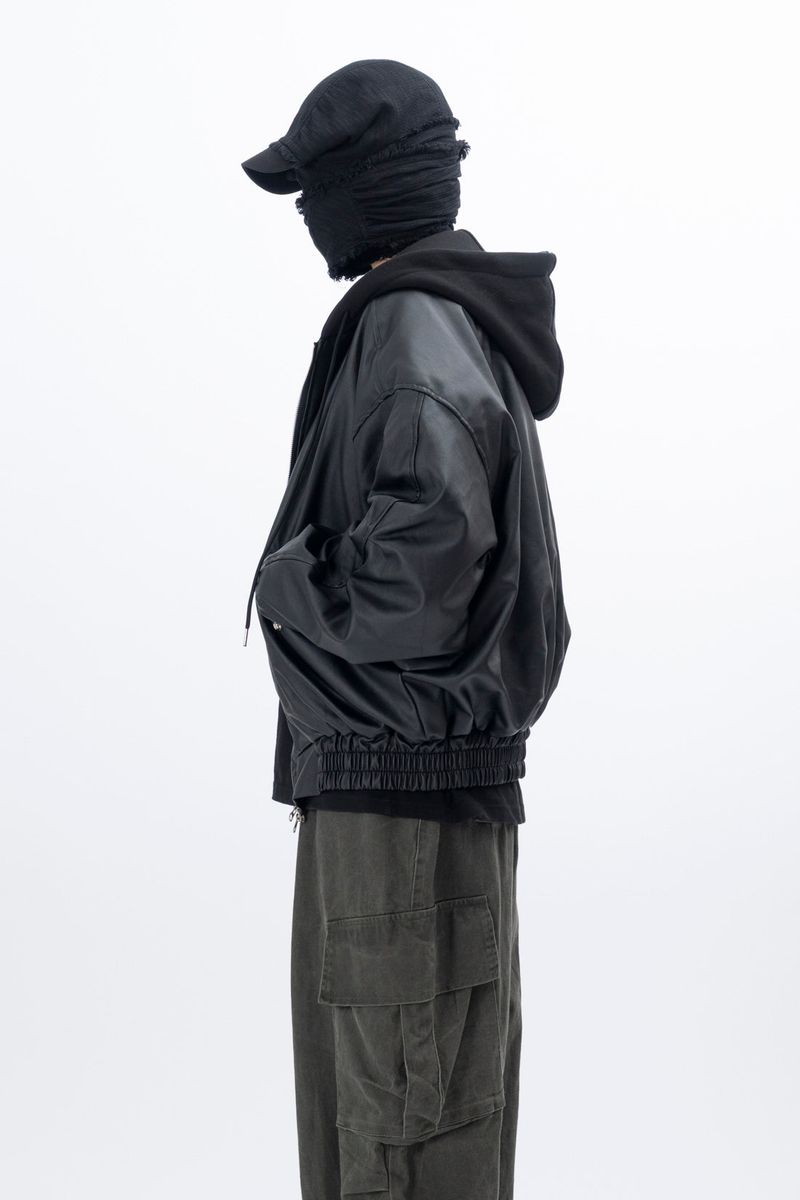 Kiria Leather Flight Jacket