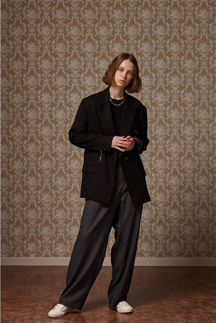 Buckle suit jacket
