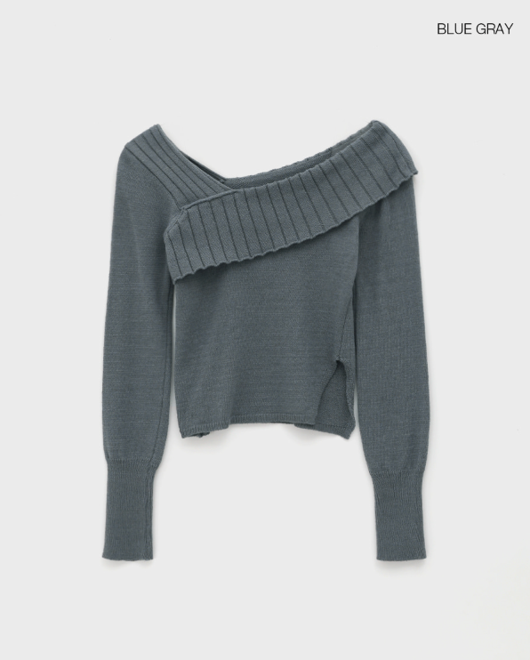 [MADE] Easy Off Shoulder Knit