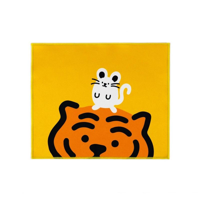 MUZIKTIGER（ムジークタイガー）の「タイガー＆マウスマウスパッド（スマホグッズ/小物）」