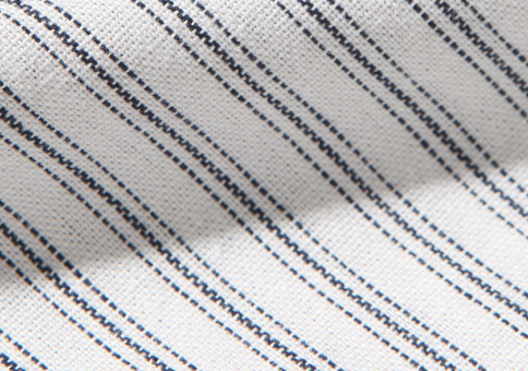 Anderner Hidden Button Stripe Cotton Shirt