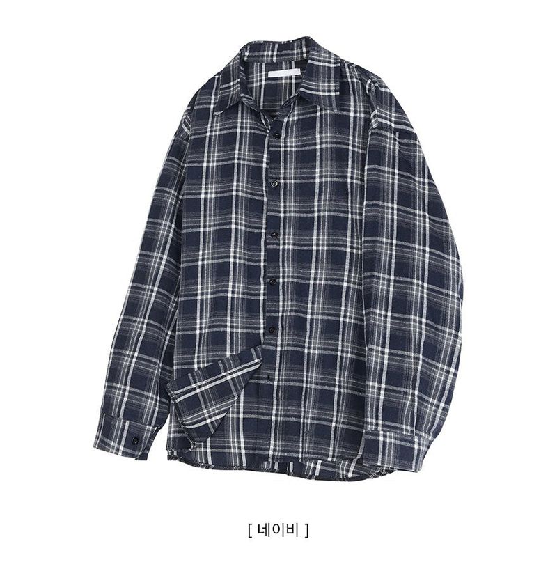 Lue Loose Fit Checkered Shirt