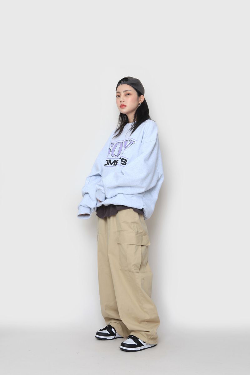 Bio-Washing Cargo Pants