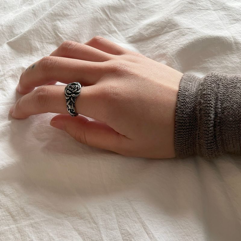 [MADE] Black Rose Ring