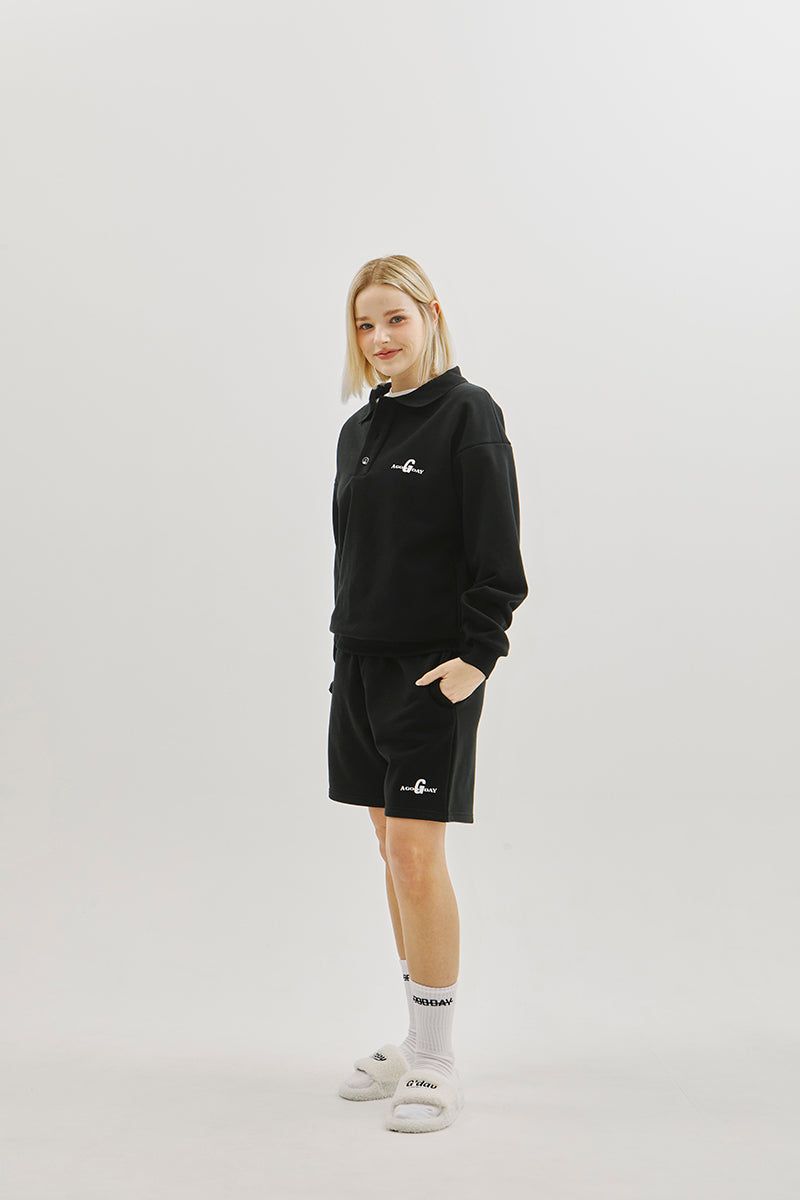 YOKO HALF PANTS (black)