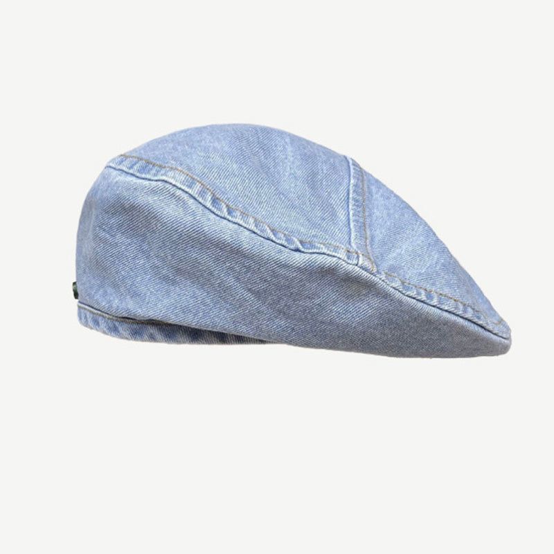 LOOKING4U(ルッキングフォーユー)の「On the Moment Denim Pocket Beret Hat C1 LIGHT BLUE(帽子)」