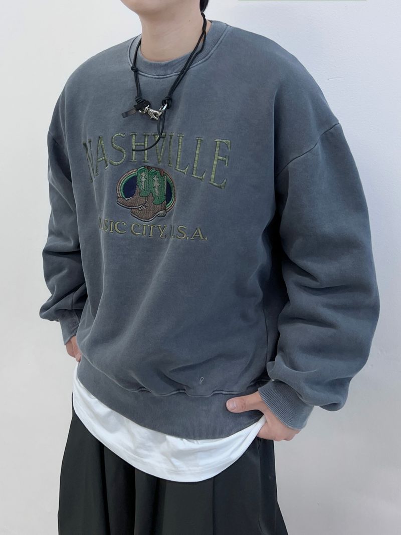Ville pigment sweatshirts 3C