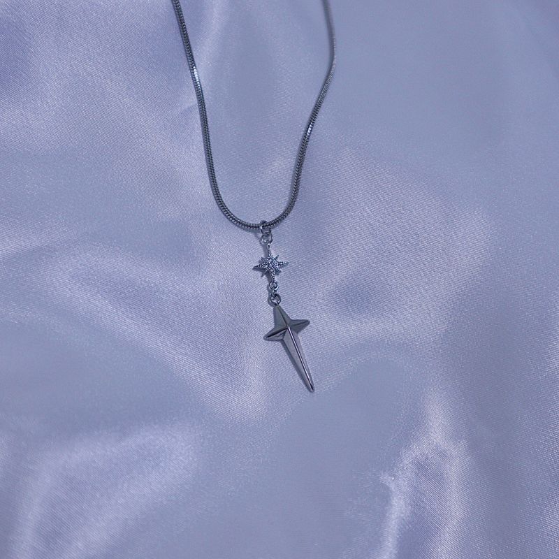 Shiny Cross Necklace