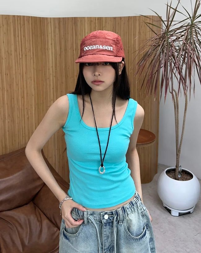 SATIIIZ(サティーズ)の「Cien Crop Sleeveless(Tops)」