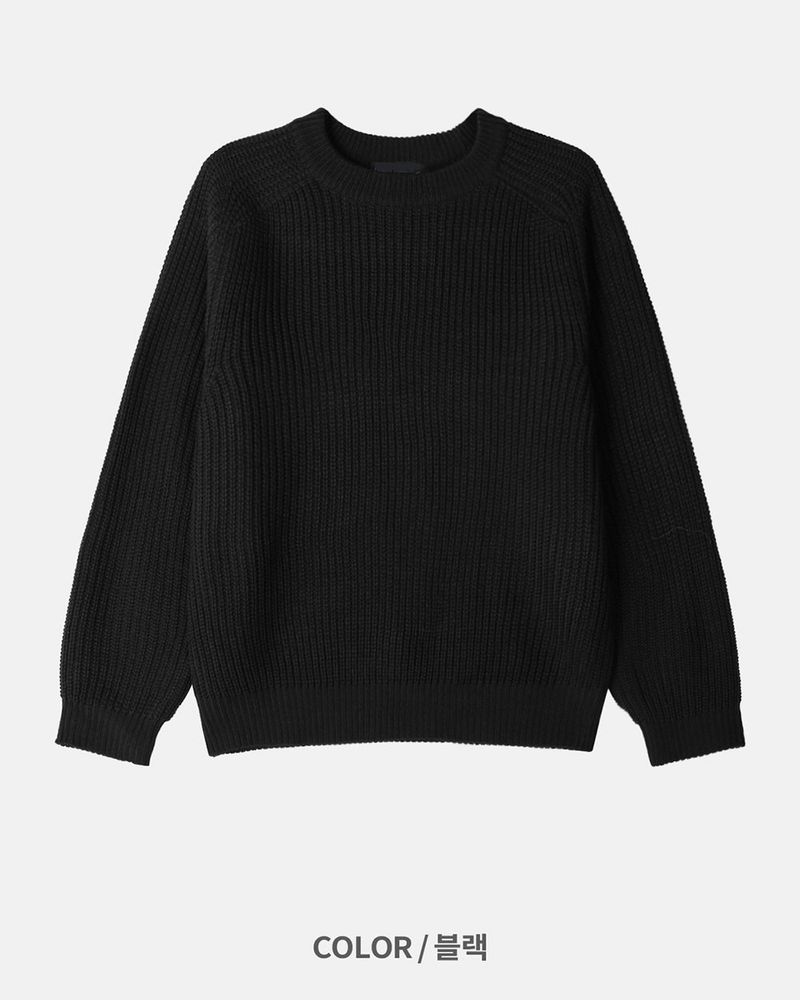 Hild Panel Cropped Hachi Knit