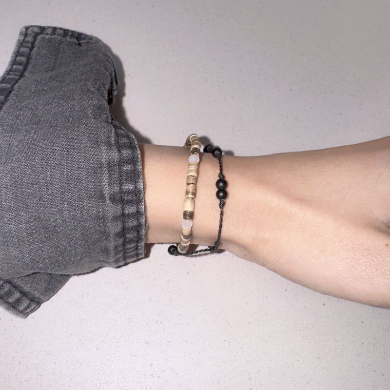 blackberry knot bracelet