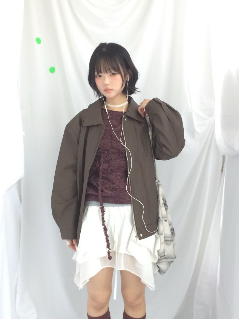 ner.ui.bin（ノエビン）の「ハーフベルビンテージレザージャケット（ジャケット/アウター）」