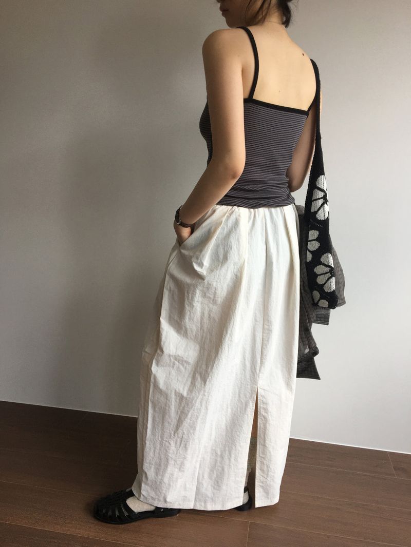 Ez Flower Knit Bag (2color)