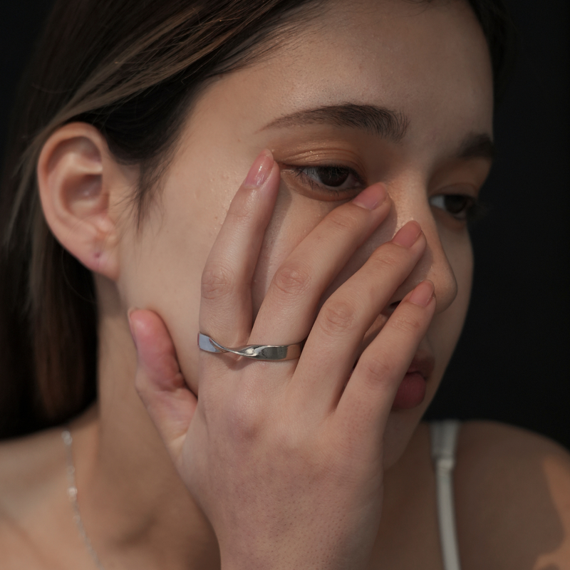 twist double ring