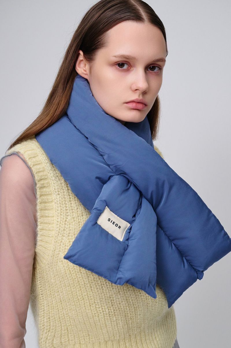 CUDDLY muffler_dustyblue