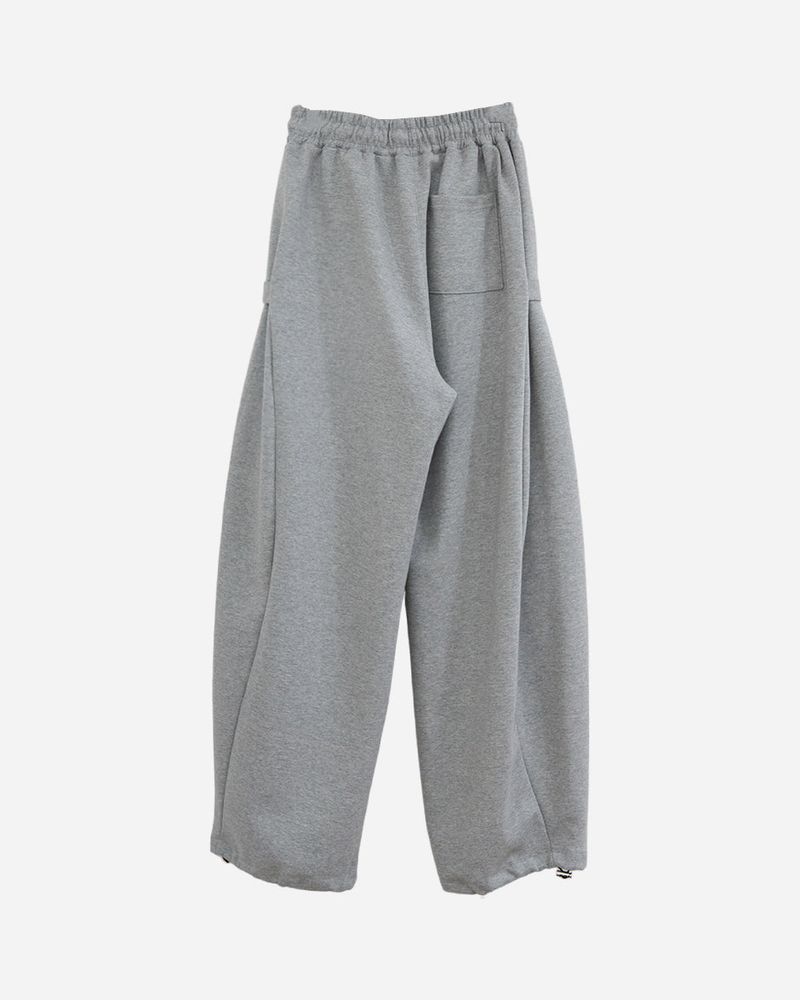 Side Snap Wide Sweatpants