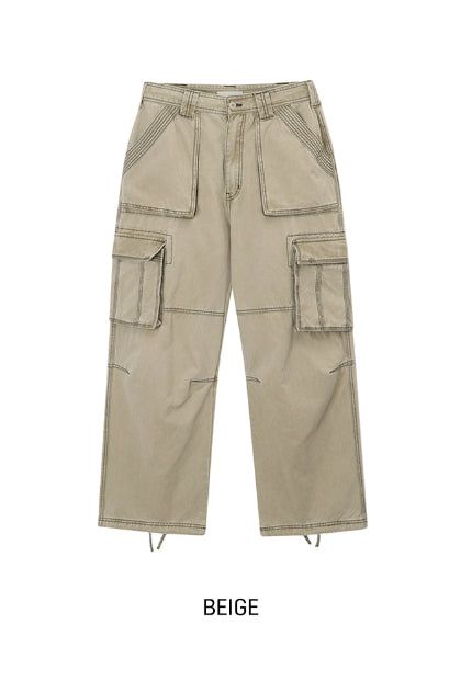 Urbanic Vintage Utility Pocket Cargo Pants