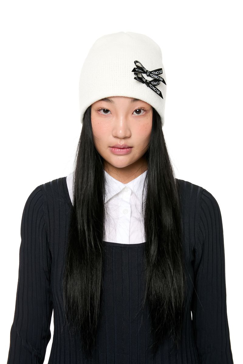 YONOSE（ヨノセ）の「YONOSE BEANIE 2 / IVORY（Hats）」