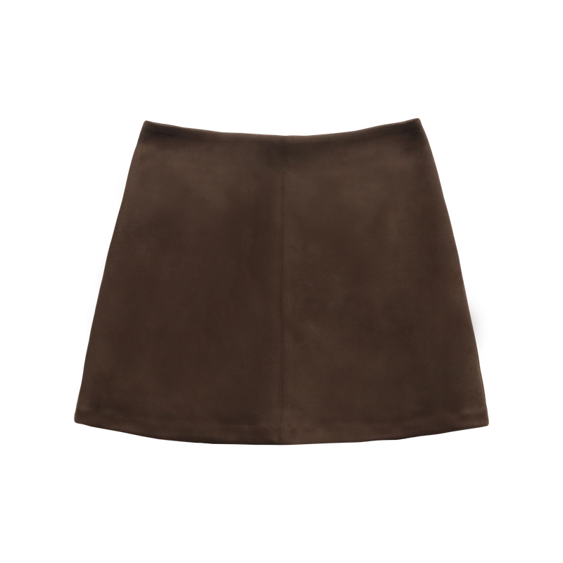 CHILL SYNTHETIC SUEDE SKIRT