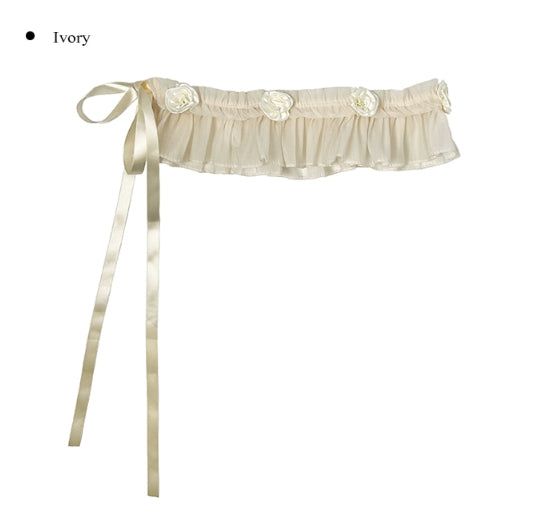 Chomi Rose Layered Mini Skirt