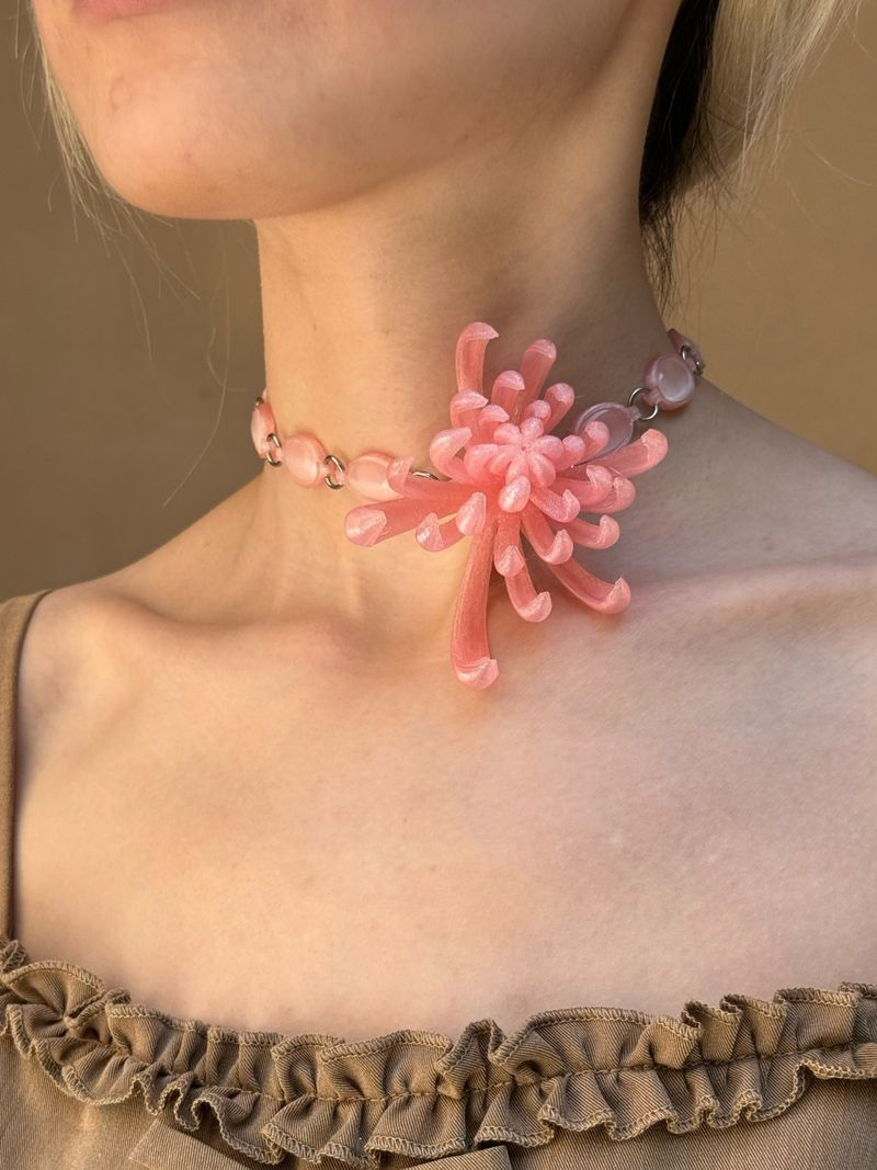 3D Printed Chocker - 'Leucospermum'