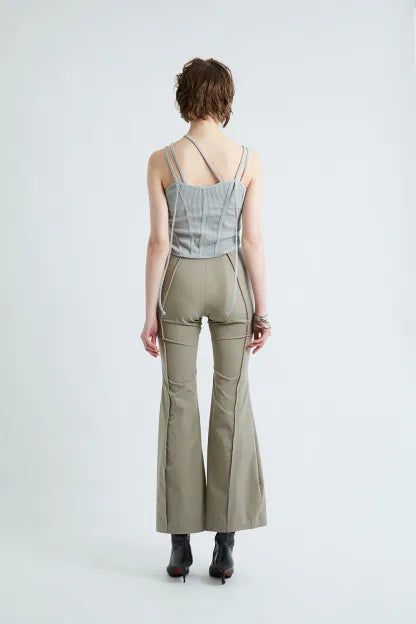 HIGH WAIST BOTTLE PANTS