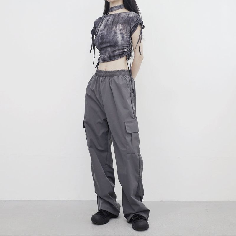 (Unisex) Carden Cargo String Pants