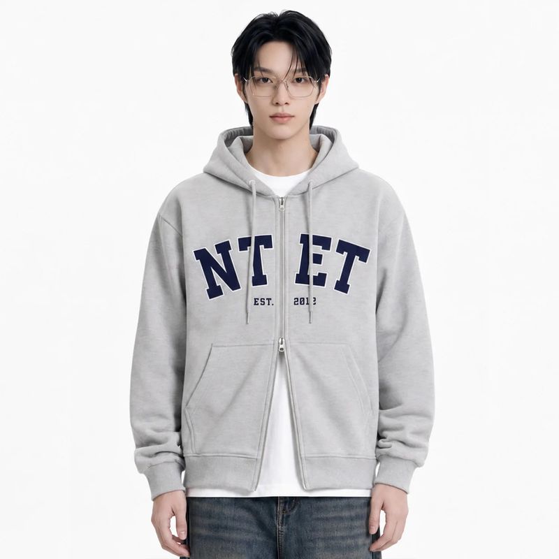 big arch logo 2-way zip-up (4color)