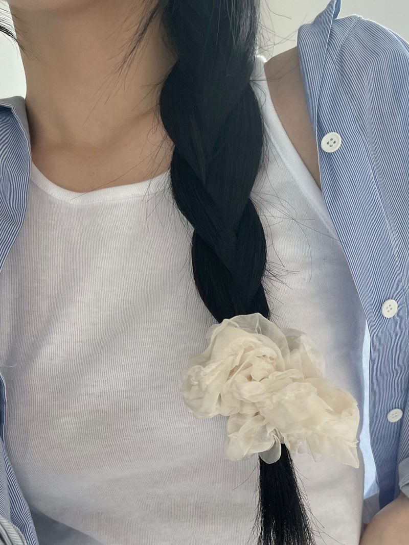 Frill scrunch *3color
