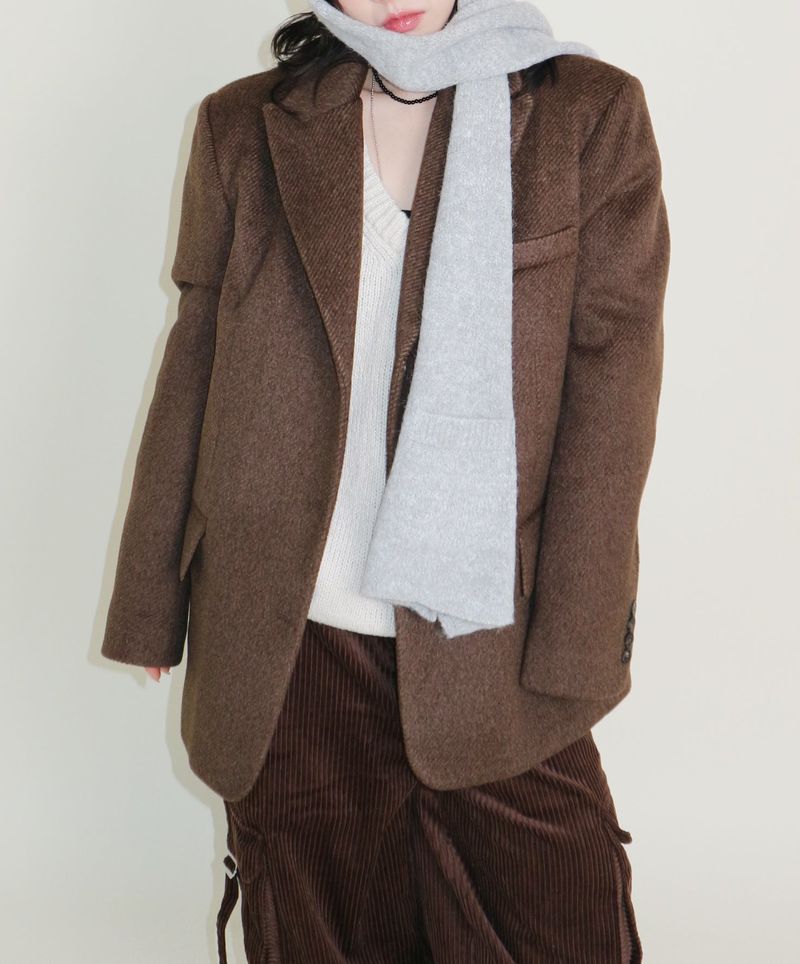 Winter Alpaca Formal Single Jacket (Wool Jacket) (Lining 2 Ounces)