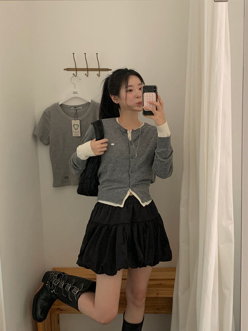 [MADE] MIETTE CASHMERE ROUND CARDIGAN