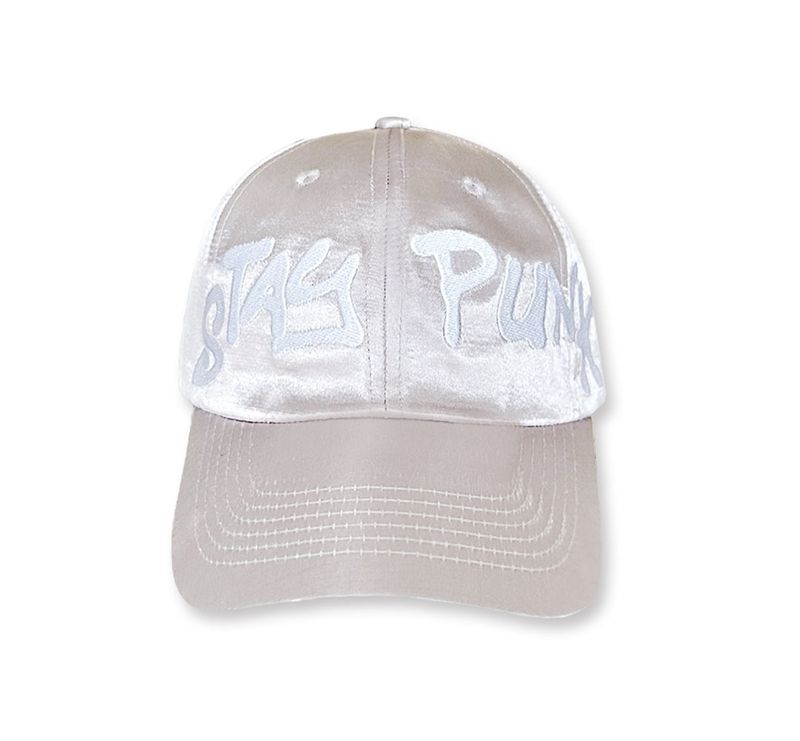 VISUAL COLLECTOR（ビジュアルコレクター）の「stay punk nylon ball cap [light grey]（Hats）」