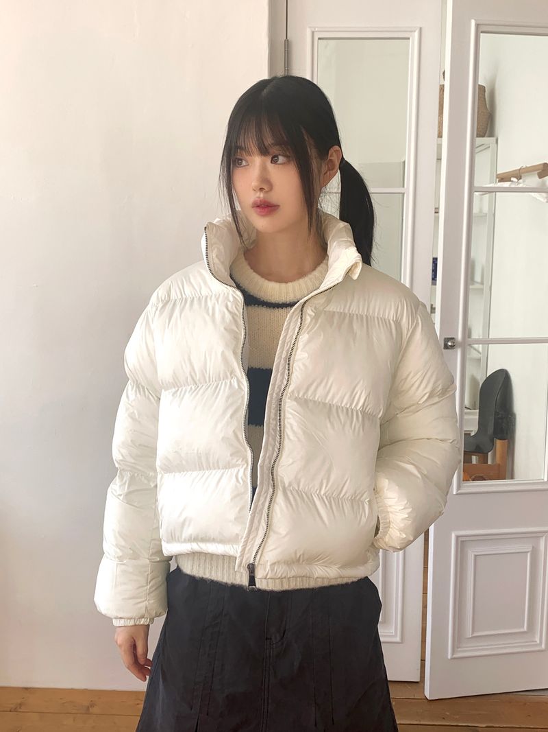 [MADE] Orson Wellon Puffer Crop Short Padding