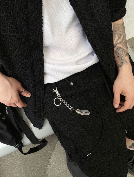 No.0190 feather key RING