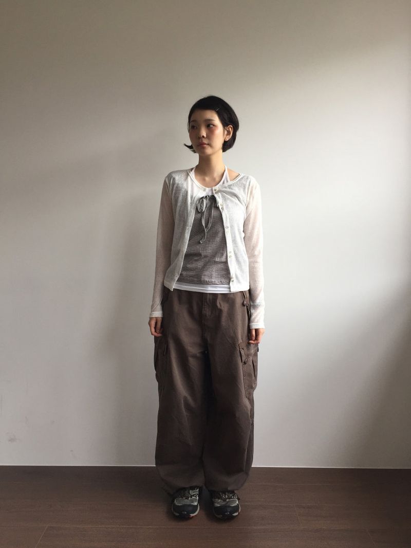 Logic Pigment Cargo Pants (2color)