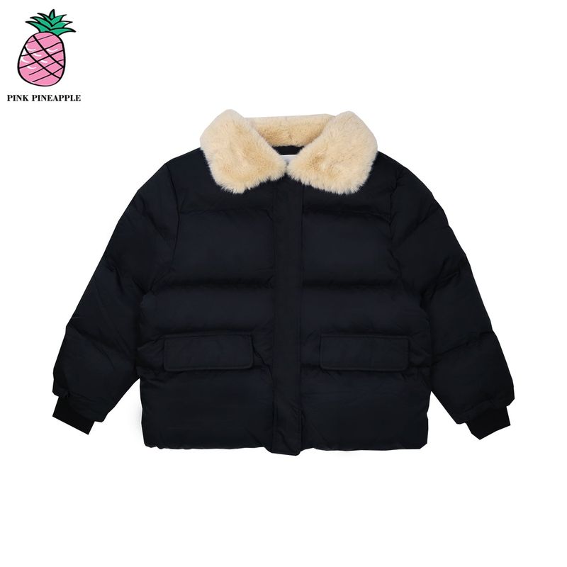 FUR COLLAR AIR PADDING