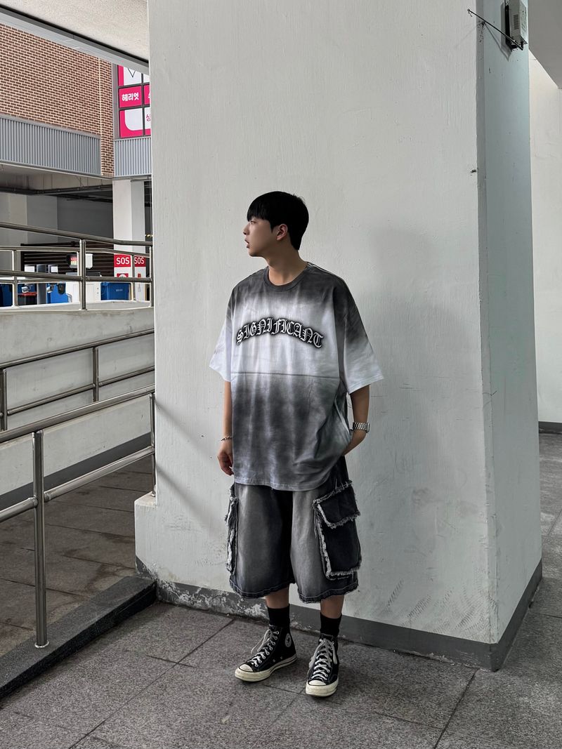 カットオフ ビッグ ポケットショーツ