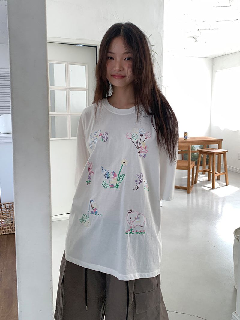 FAIRY NEEDLE TEE (2C)
