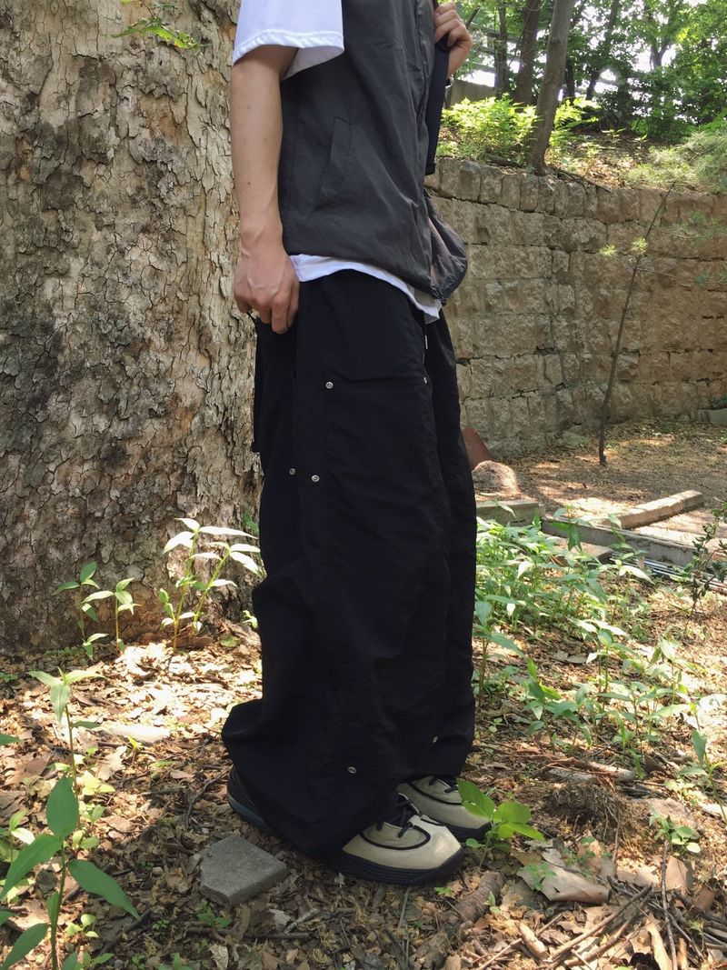 Swan Nylon Carpenter Pants 3C