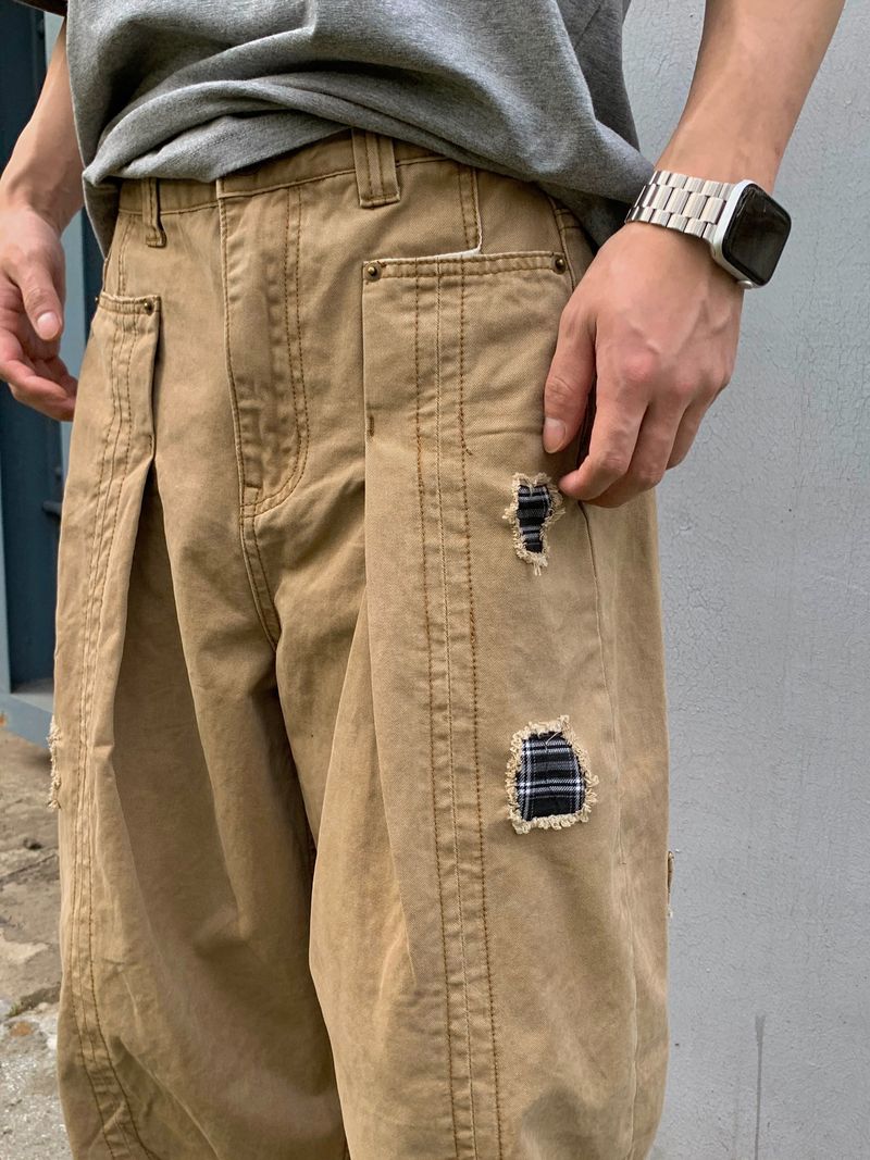 Malenti Cut Wide Balloon Pants 2C